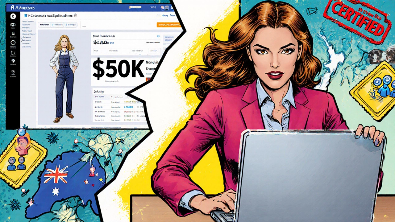 A single mom transforming from retail worker to successful social media agency owner.